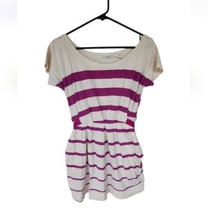 Urban Outfitters Kimchi Blue, Magena Stripe Top, Size Medium, Wide Neck,…